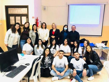 طلاب مدرستي تراسانطا النّاصرة ومدرسة مسار يكتبون في ويكيبيديا